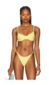 Yllw The Label Maeve Charm Bikini Top