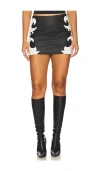 Yllw The Label Mountain Skirt In Black