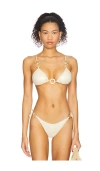 Yllw The Label Willow Ring Bikini Top