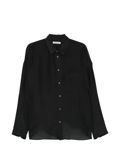 Ymc You Must Create Anti Chest-pocket Shirt In Black