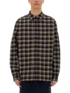 Ymc You Must Create Bb Checked Button-up Shirt In Multicolour