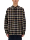 Ymc You Must Create Bb Checked Button-up Shirt In Multicolour