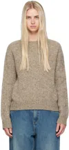 Ymc You Must Create Earth Jets Fine-knit Jumper In 20-natural