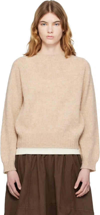 Ymc You Must Create Beige Jets Sweater In Neutral