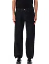 Ymc You Must Create Ymc Bez Straight-leg Corduroy Trousers In Black