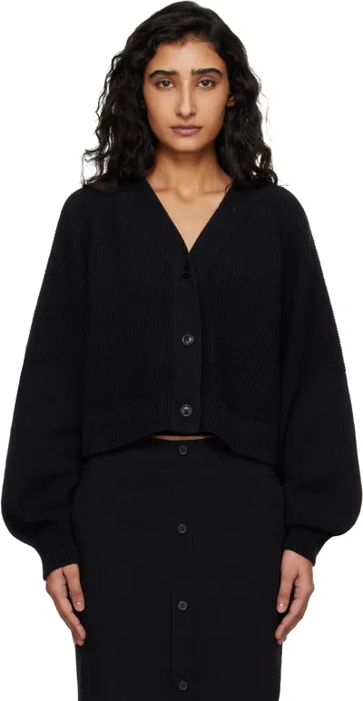 Ymc You Must Create Black Computer Cardigan