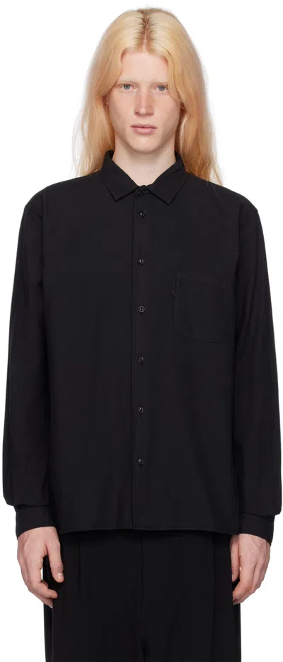 Ymc You Must Create Black Curtis Shirt In 01-black