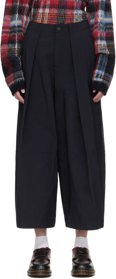 Ymc You Must Create Black Deadbeat Trousers In 01-black