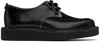 Ymc You Must Create Black George Cox Edition Hatton Loafers In Black Suede