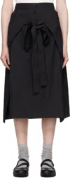 Ymc You Must Create Black George Midi Skirt