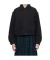 Ymc You Must Create Ymc Heath Quilted Cotton-blend Jacket In Black