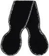 Ymc You Must Create Slot Scarf In 01-black