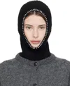 Ymc You Must Create Black Wool Balaclava In 01-black