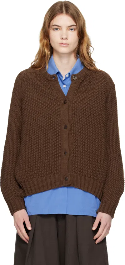 Ymc You Must Create Brown Atomic Cardigan