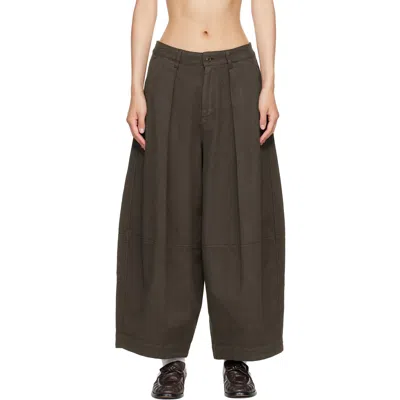 Ymc You Must Create Brown Deadbeat Trousers