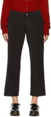 Ymc You Must Create Brown Geanie Trousers In Brown