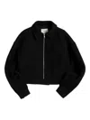 Ymc You Must Create Burnside Zip Jacket In Black