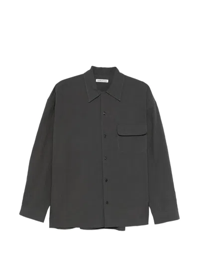 Ymc You Must Create Chest--pocket Shirt In Black