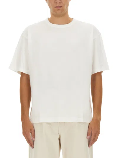Ymc You Must Create Short Raglan-sleeved T-shirt In White
