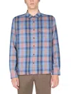 Ymc You Must Create Ymc "curtis" Shirt In Blue