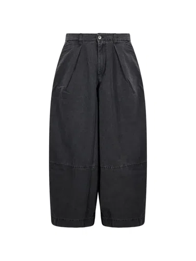 Ymc You Must Create Deadbeat Cropped Trousers In Black