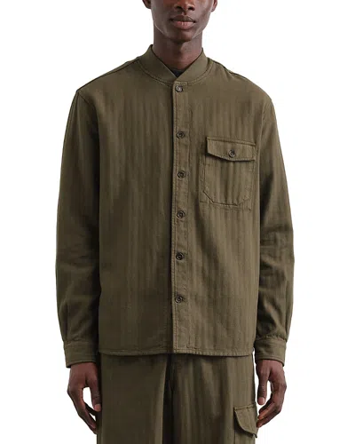 Ymc You Must Create Delinquents Regular Fit Shirt Jacket In Olive