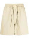 Ymc You Must Create Drawstring Bermuda Shorts In Neutrals
