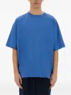 Ymc You Must Create Drop-shoulder T-shirt In Blue