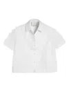 Ymc You Must Create Embroidered Short-sleeve Shirt In White