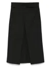 Ymc You Must Create George Midi Skirt In Black