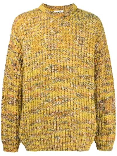 YMC YOU MUST CREATE GRANNY CREW-NECK JUMPER