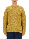 Ymc You Must Create Ymc Granny Sweater In Yellow