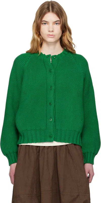 Ymc You Must Create Green Atomic Cardigan