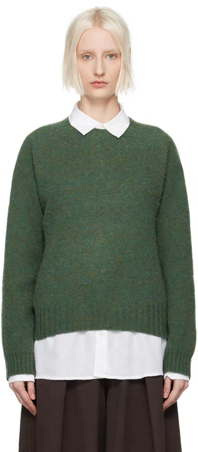 Ymc You Must Create Green Jets Sweater In 30-green