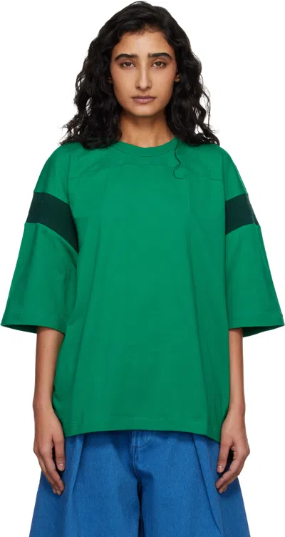 Ymc You Must Create Green Skate T-shirt In Red