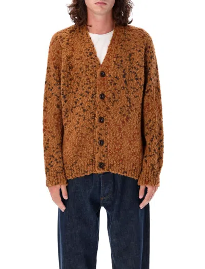 Ymc You Must Create Jacquard Cardigan In Brown