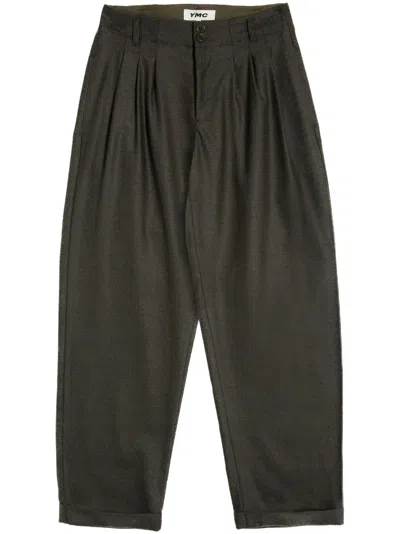Ymc You Must Create Keaton Tapered Trousers In Green