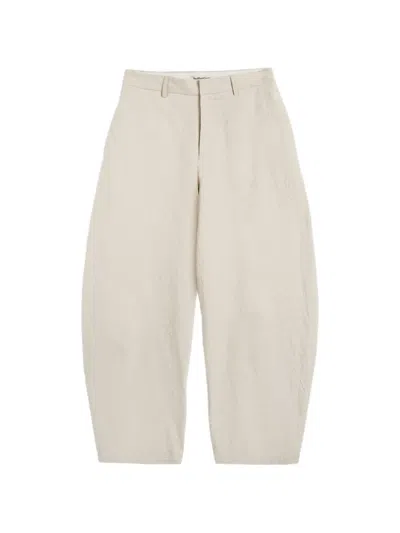 Ymc You Must Create Like A Textured Trousers In White
