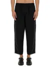Ymc You Must Create Ymc Linen Blend Pants In Black