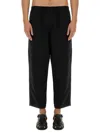 Ymc You Must Create Ymc Linen Blend Pants In Black