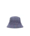 YMC YOU MUST CREATE LOGO MULTICOLORED STRIPED FISHERMAN HAT
