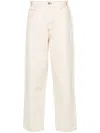 Ymc You Must Create Tearaway Tapered Jeans In Neutrals