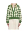 Ymc You Must Create Green Atomic Cardigan In Green
