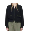 Ymc You Must Create Black Lotus Cardigan In Black
