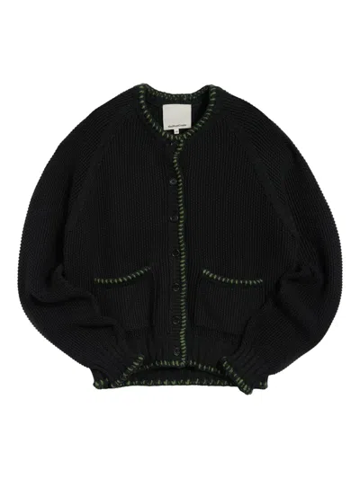 Ymc You Must Create Lotus Cardigan In Black