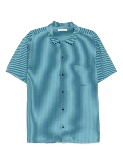 Ymc You Must Create Malick Shirt In Blue