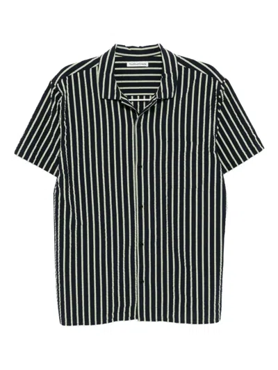 YMC YOU MUST CREATE MALICK STRIPED SHIRT