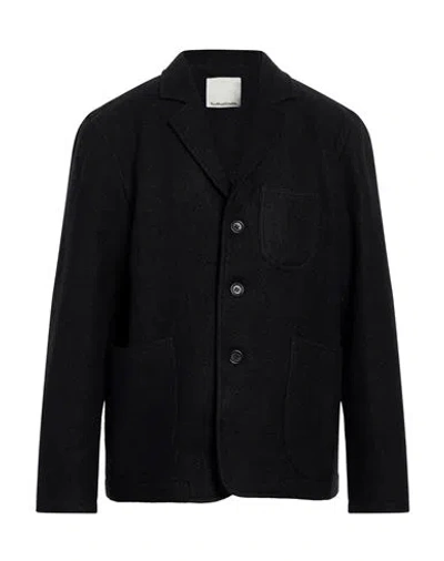 Ymc You Must Create Man Coat Black Size M Virgin Wool