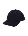 Ymc You Must Create Man Hat Midnight Blue Size Onesize Polyester, Cotton, Wool, Polyamide, Elastane In Blue