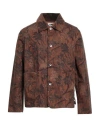 Ymc You Must Create Man Jacket Brown Size M Cotton In Brown